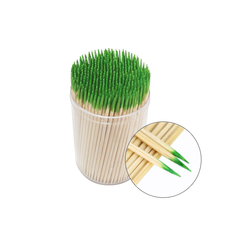 Bamboo Toothpick With 1 Side Mint
