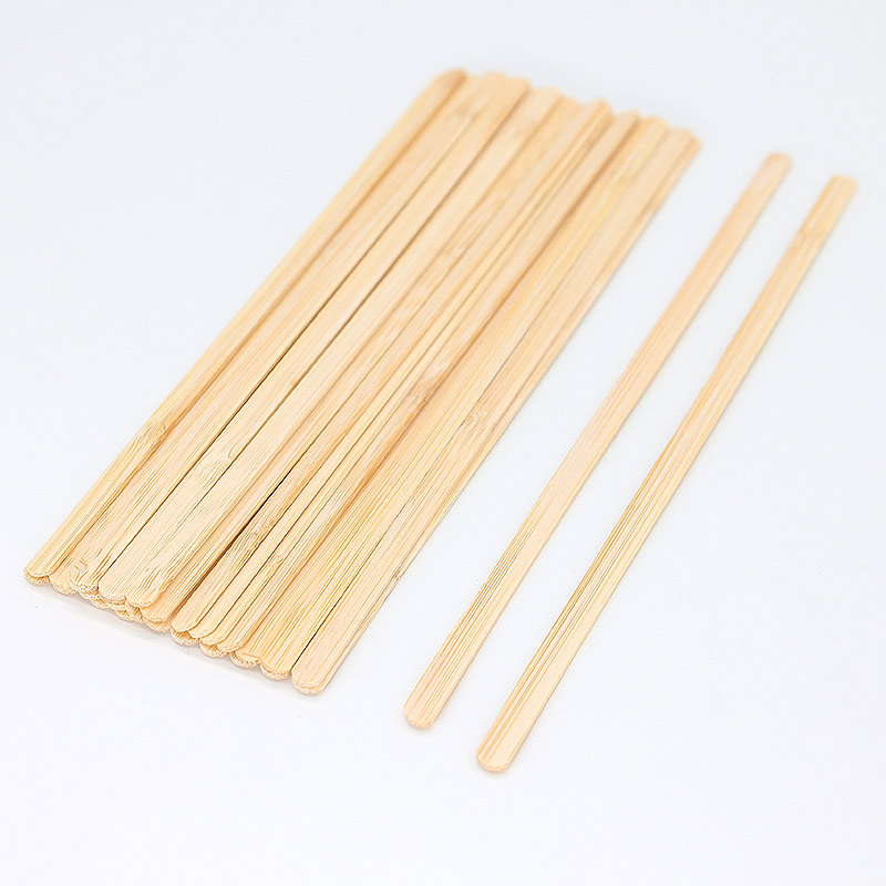 Flat Bamboo Coffee Stick